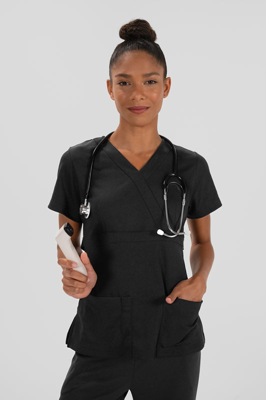 TITAN driMed® CRESCENDO 2-POCKET SCRUB TOP – Designed for Performance & Comfort