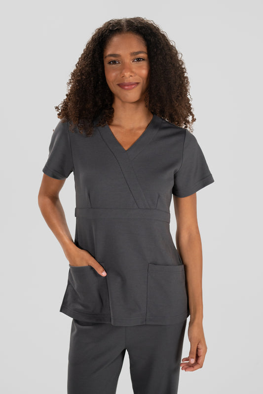 TITAN driMed® CRESCENDO 2-POCKET SCRUB TOP – Designed for Performance & Comfort