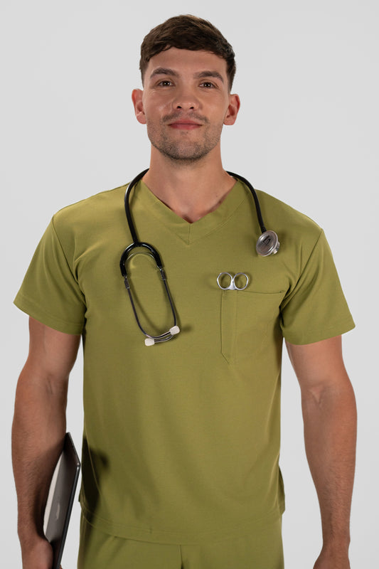 TITAN driMed® PINNACLE SCRUB TOP – Built for Performance & Comfort