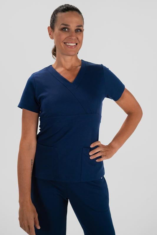 TITAN driMed® CRESCENDO 2-POCKET SCRUB TOP – Designed for Performance & Comfort