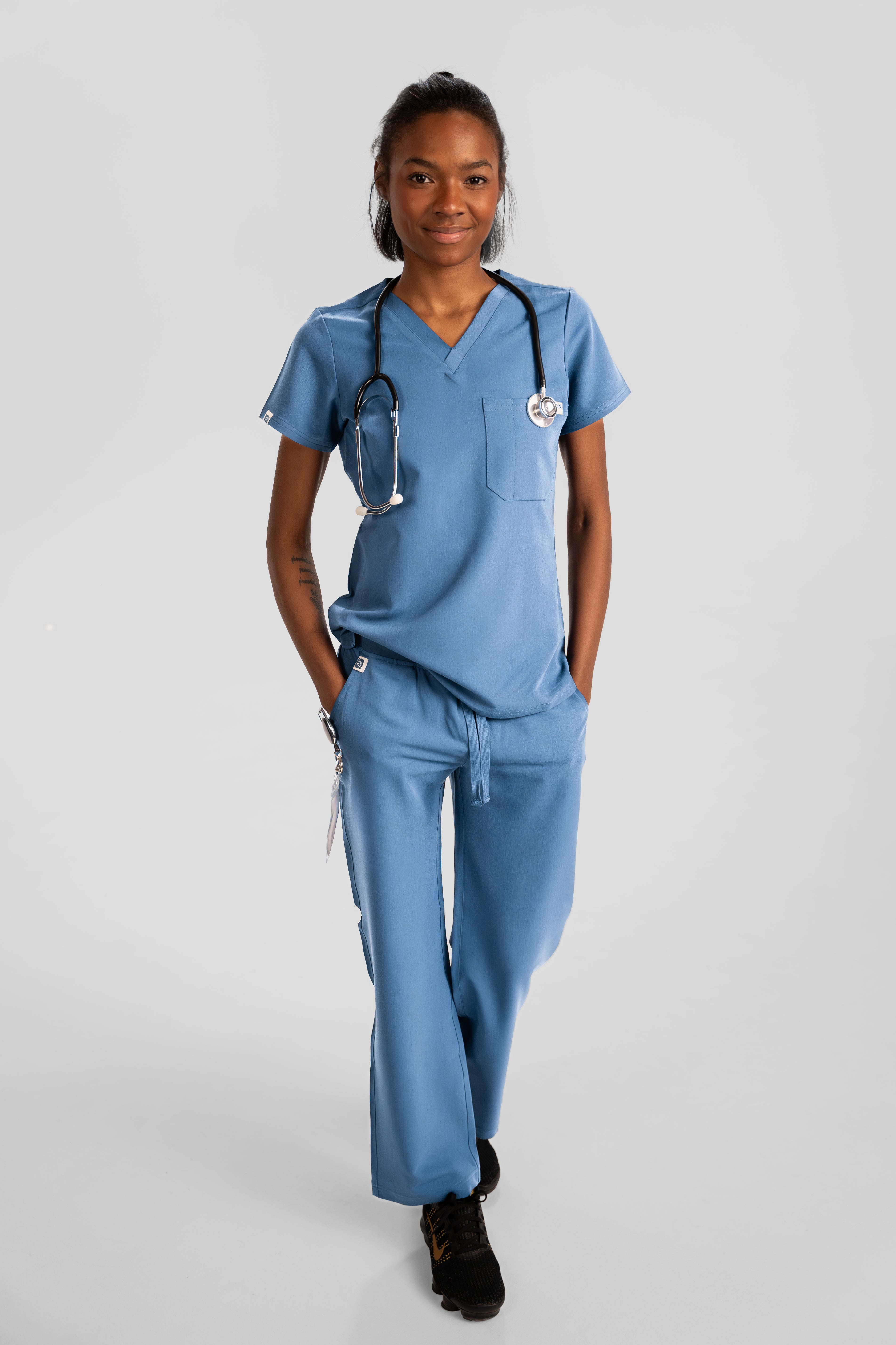 Titan Scrubs Women's Aphrodite Scrub Top – Classic Fit, Sweat